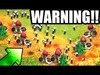 WARNING!! ARMY FROM THE DEAD!! - Clash Of Clans - ALL SKELET