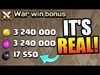 THIS LOOT IS ACTUALLY REAL!! - Clash Of Clans - NEW 2x LOOT ...