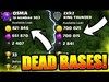 DEAD BASES EVERYWHERE! - WHAT LEAGUE TO FIND THEM!? - Clash ...