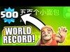 NEW WORLD RECORD!? LEVEL 500!! - Clash Of Clans