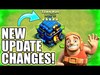 NEW UPDATE CHANGES INCOMING!! - Clash Of Clans - 2018 WINTER