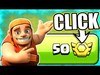 CLICK THE BUTTON FOR THE FIRST TIME EVER IN CLASH OF CLANS!