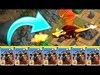 1 TROOP ARMY vs DRAGON KING!! SHOCKING DEFEAT! - Clash Of Cl