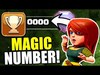 HIT THE MAGICAL NUMBER IN CLASH OF CLANS!