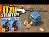 COPYCAT! iTzu Attack Strategy Vs Top Player In Clan War!!