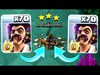 70 MAX LEVEL PARTY WIZARDS vs CLAN WAR LEAGUE! SHOCKING 3 ST...