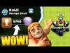 WE JOINED THE BEST PLAYER ON THE PLANET IN CLASH OF CLANS!!