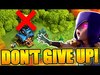 TIME IS RUNNING OUT IN CLASH OF CLANS! QUICK!!