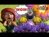 Clash Of Clans | LOOT + TROPHIES! Epic Town Hall 8 Hybrid Ba...