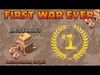 Clash of Clans | FIRST WAR EVER | Th 3 vs Th 5 Funny Attack ...