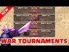 Clash of Clans | FIRST EVER WAR TOURNAMENT | 8 Clan Tourname