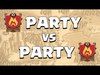 Clash of Clans | WAR AGAINST YOUR OWN CLAN? | Party VS Feede