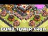 MAXED BOMB TOWER TROLL BASE | Clash of Clans | Gemming Maxed...