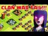 Clash of Clans | CLAN WAR FAIL WTF?! | I Can't Believe THIS!
