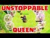 Clash of Clans | GODLIKE ARCHER QUEEN | How to Queen Walk TH