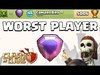WORST PLAYER EVER GETS TO LEGENDS LEAGUE | Clash of Clans