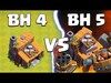 BUILDER HALL 4 "3 STARS" BH 5 | Clash of Clans | H...