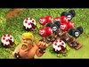 FUNNY BIRTHDAY CAKE TROLL BASE | Clash of Clans | 5th Annive...
