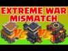 Clash of Clans | EXTREME WAR MISMATCH | How to Attack Higher...