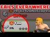 Clash of Clans | WORST WAR EVER | Fails Everywhere!! CoC