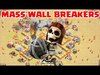 Clash of Clans | TROLL WAR MASS WALL BREAKERS?! | Funny CoC 