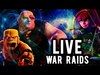 Live War Raid #99 | TH9 Queen Charge Drag Raid | Clash of Cl...