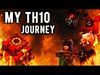 My TH10 Journey | E9 Max Hogs, Drags & Valks | Clash of Clan...