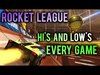 The Hi's and Lows in ROCKET LEAGUE! Every Game!!