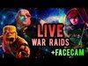 Live War Raid +FACECAM | TH10 Valk Rush | Clash of Clans
