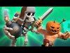 Giant Skeleton & Pumpkin Barbarian (Clash of Clans Offic