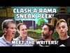 Clash-A-Rama! Meet the Writers!