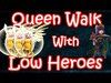 Clash of Clans | Archer Queen Walk With LOW HEROES | Th9 3 S...