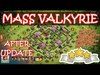 VALKYRIES ARE INSANE OP AFTER THE CLASH OF CLANS UPDATE!!!
