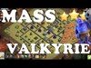 TH9 MASS VALKYRIES + Bowlers - Easy 3 Star Attack Strategy |...