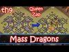 Killing Queen + 2 Air Defenses With Lightning Only!! Mass Dr