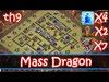 Mass Dragon Hound Attack With Double Zap Quake - Th9 Overkil...