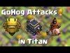 GoHo/GoHog TH9 Titan vs. TH9 | Quantum´s 8.9 Attacks | Clash...