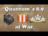 Quantum´s 8.9 at War | War Recap Video TH9 Titan | Clash of ...