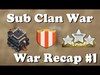 Subscriber Clanwar | War Recap | TH11-TH10 Attacks | 7000 su...