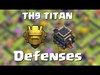 TH9 in Titan | Defense above 4600 cups | Quantum´s 8.9 | Cla