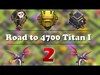 TH9 Titan | Road to 4700 Cups #2 | At 4600 again | Clash of ...