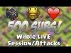 TH9 in Titan | 500 Sub Special | WHOLE Live Session/Attacks/...