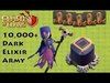 Clash of Clans - HIGHEST Dark Elixir Cost Army, 22 Witches +