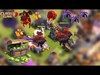 Clash of Clans - Gemming Max Lavaloonions Raids Gameplay