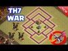 NEW UPDATE 2016 - TownHall7 War Base with 3 Air Defenses | T