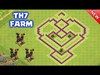 NEW UPDATE 2016 - TownHall7 Farming Base with 3 Air Defenses