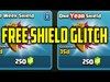 Clash of Clans Glitch 'Free Shield' | Invisible Shield Glitc...
