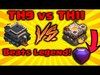 TH9 Titan beats TH11 Legend! Clash of Clans - TH9 Attack Str