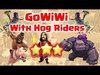 Clash of Clans - GoWiWi with Hog Riders 3 Star TH9 War Attac...
