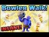 BOWLER WALK IS INSANE! Clash of Clans - Super Bowler Attack 
